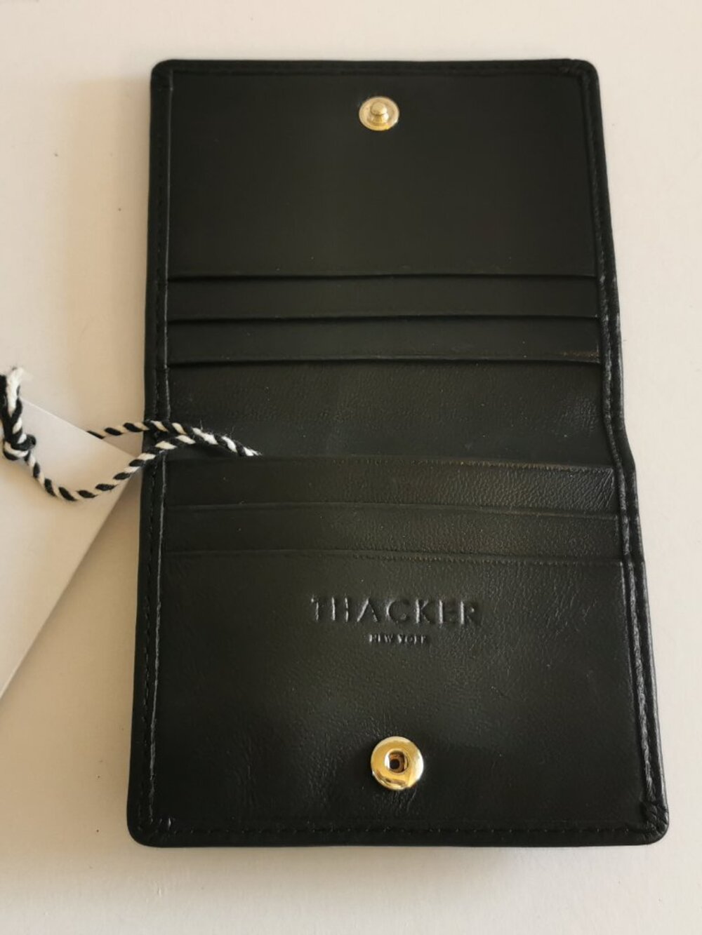 Thacker Leather " Cassie" Card Case/ Wallet - new